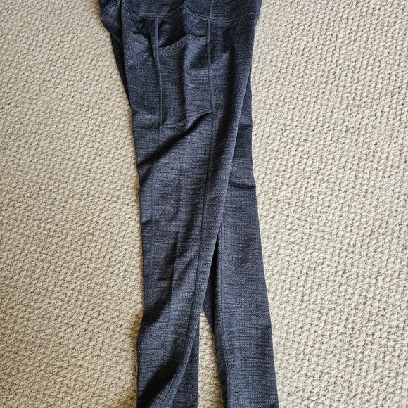 Mondetta Performance + Luxury long brushed fleece leggings warm small blue - Picture 4 of 8